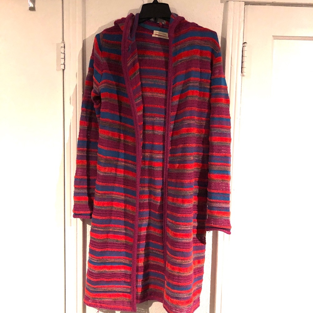 Long sweater duster